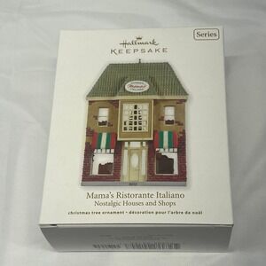 Hallmark Mama's Ristorante Italiano Nostalgic Houses‎ Shops 2012 Ornament